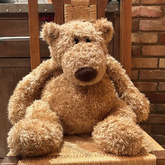 Pottery Barn Kids Tan Stuffed Bear - Picture 7 of 8